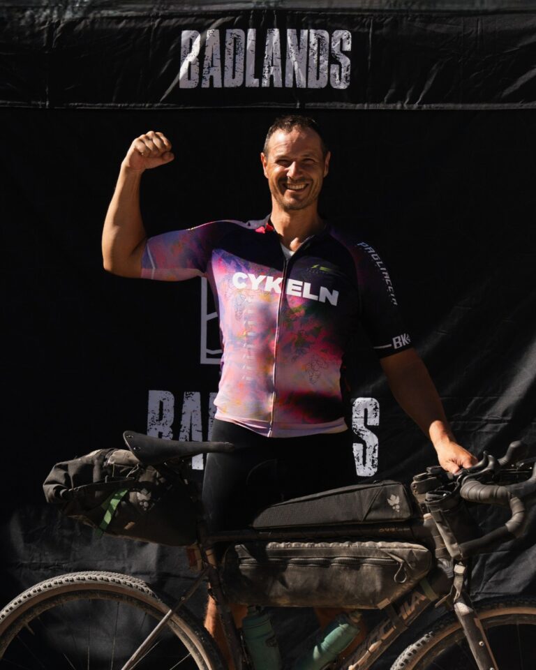 Tommaso Mattei finisher alla Badlands 2025