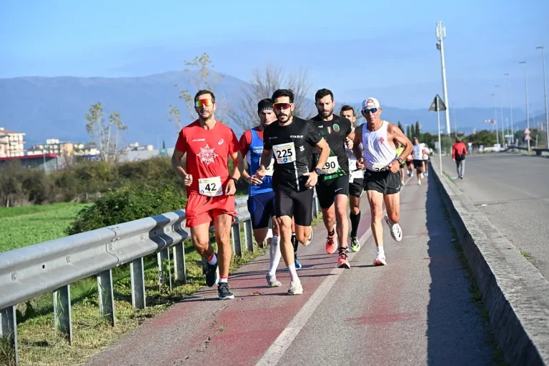 Luca Caporali alla 30 km di Campi Bisenzio in 2h 07 13 con buone sensazioni