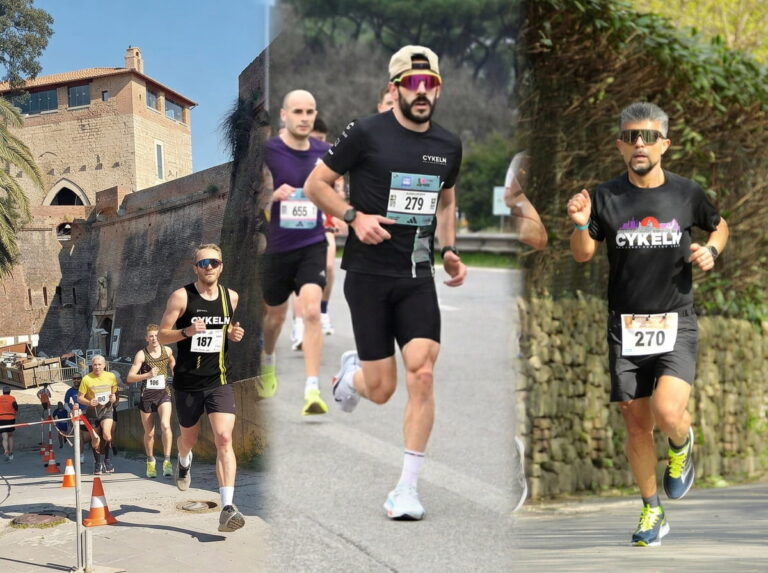 Luca Caporali alla Maratona di Roma Alessio Giuffre alla Maratonina di Pistoia e esordio di Andrea Fazzari a Grosseto